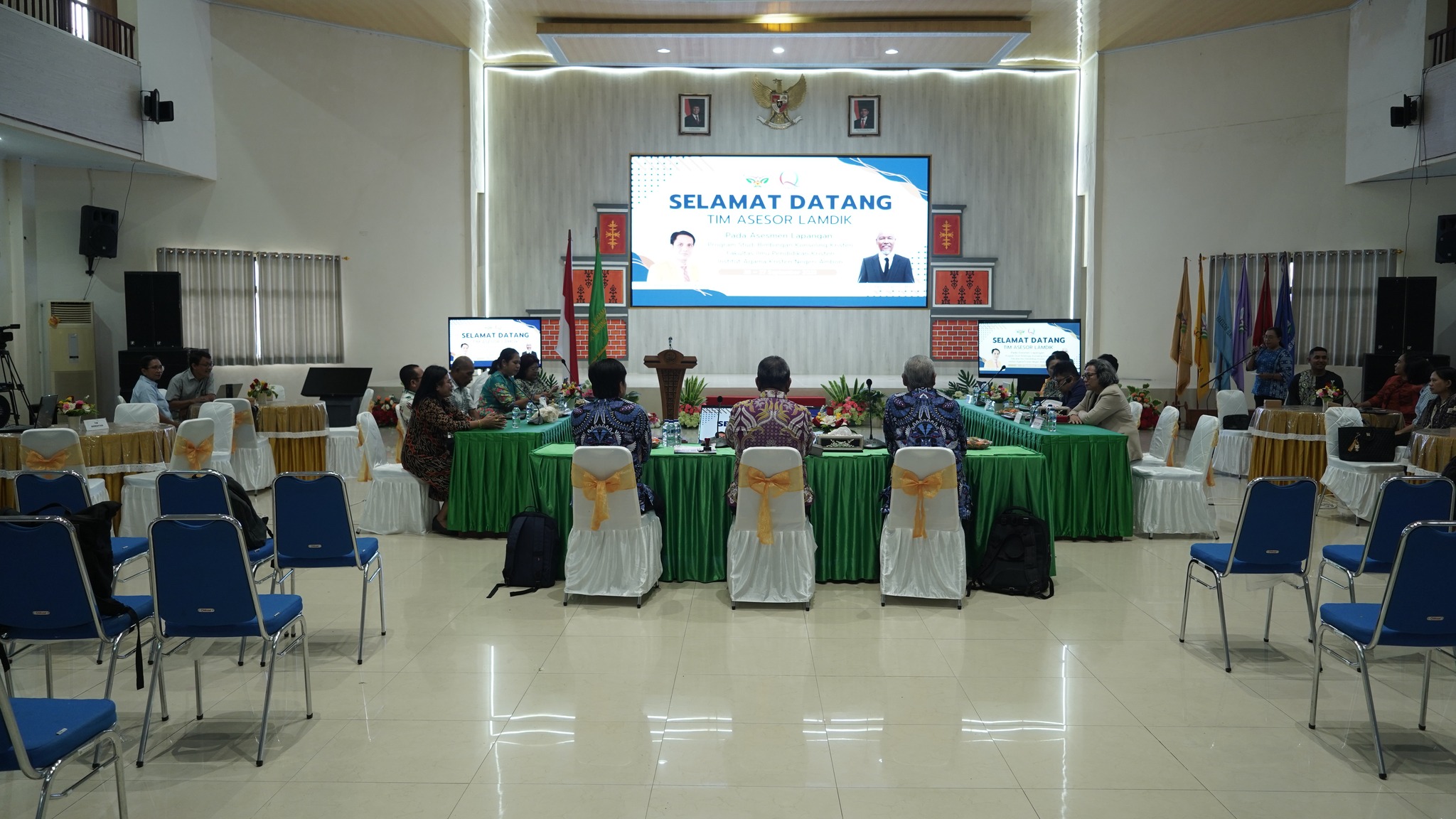Rektor IAKN Ambon Tekankan Komitmen Pengembangan Prodi Bimbingan Konseling Kristen dalam Asesmen Lapangan LAMDIK