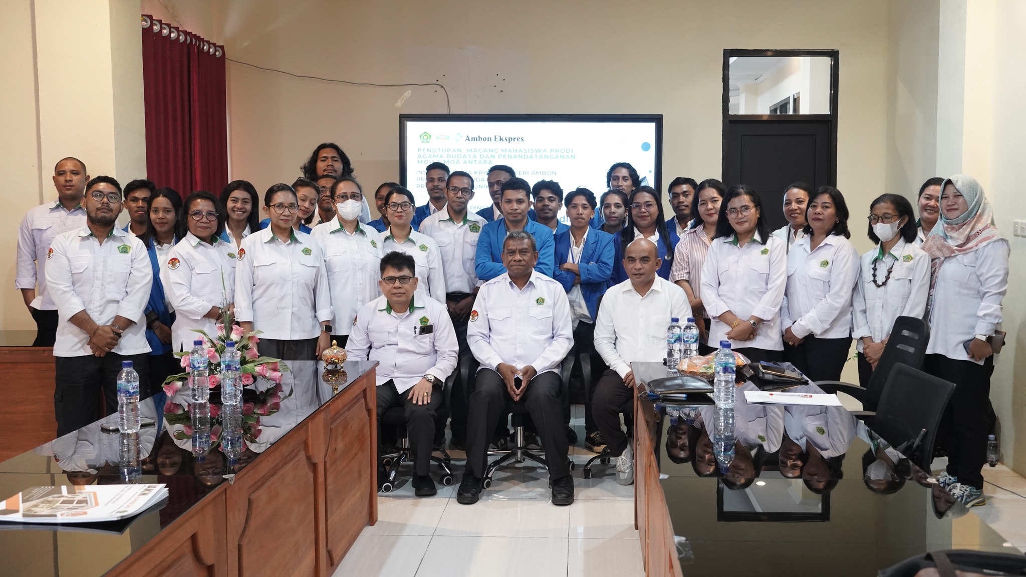 IAKN Ambon Jalin Kerja Sama Strategis dengan Ambon Ekspres Intermedia